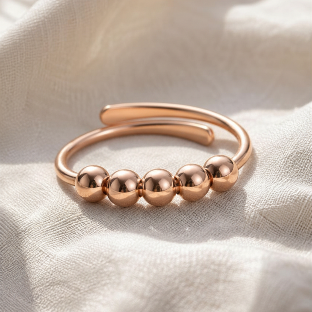 SPIRAL FIDGET RING (ADJUSTABLE)