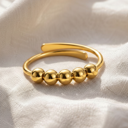 SPIRAL FIDGET RING (ADJUSTABLE)