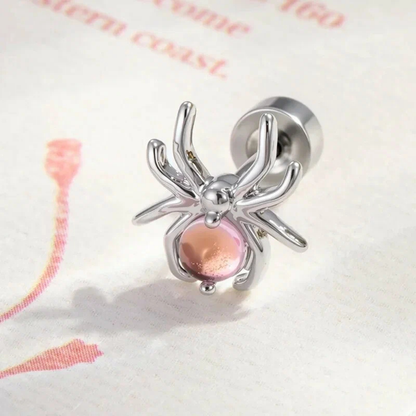 MULTICOLOR SPIDER EARRINGS (PAIR)