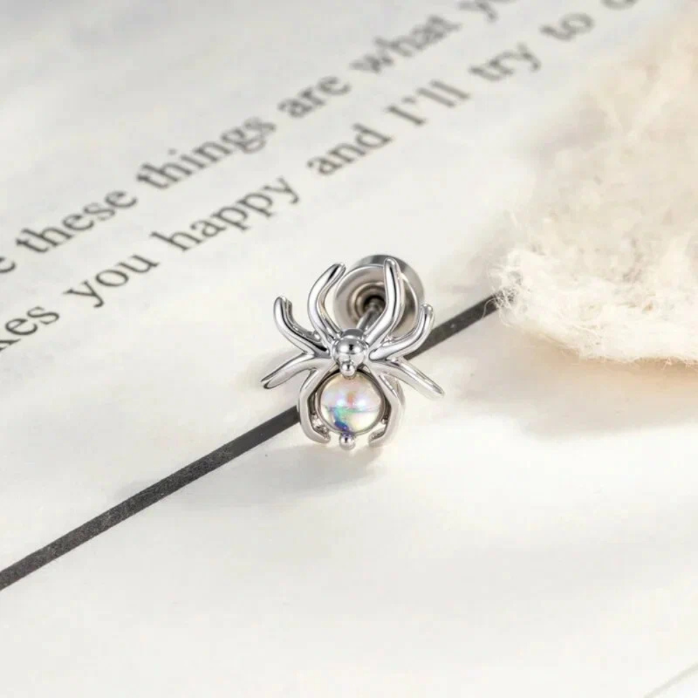 MULTICOLOR SPIDER EARRINGS (PAIR)