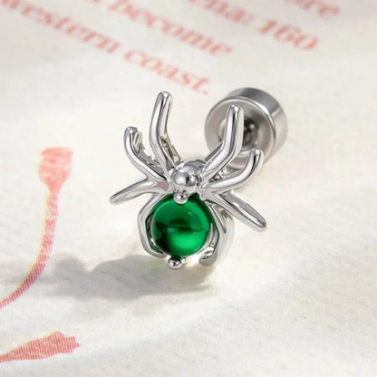 MULTICOLOR SPIDER EARRINGS (PAIR)