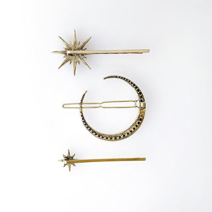 MOON STAR HAIRCLIP