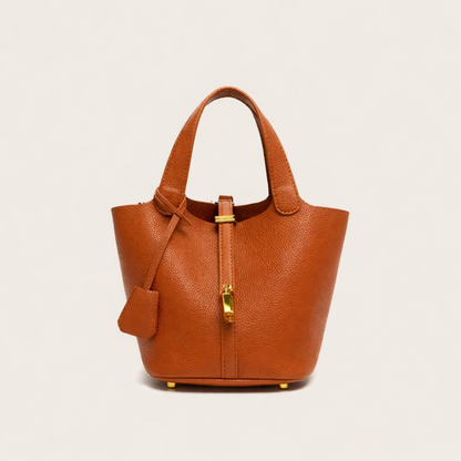 BELLATREND™ | LEATHER BUCKET HANDBAG