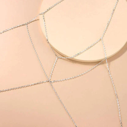 LAYERED CHAIN BRA (ADJUSTABLE)